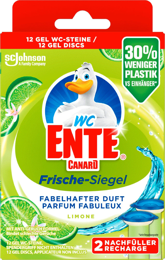 WC-ENTE Fresh Discs 1136382 Lemon, Refill