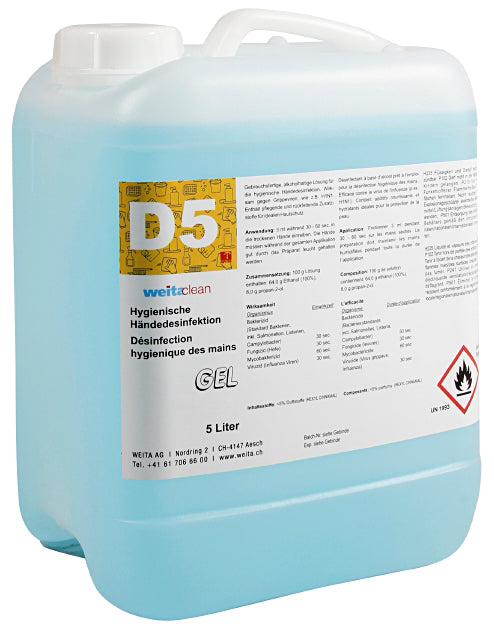 WEITA Désinfectant D5 5lt 332141