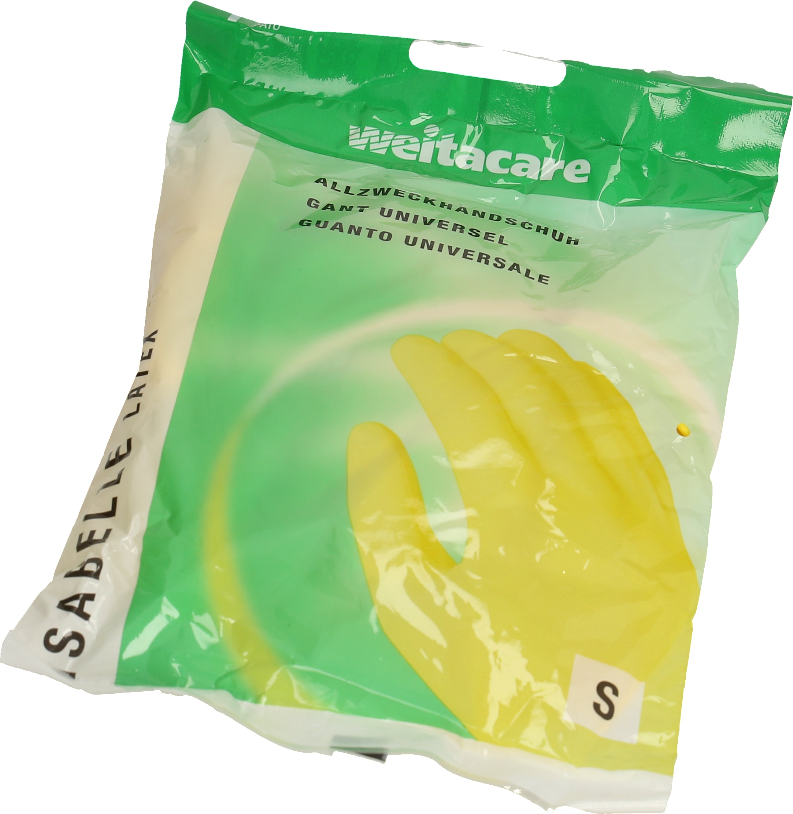 WEITA Gant Latex S RF-1 / 262561 jaune