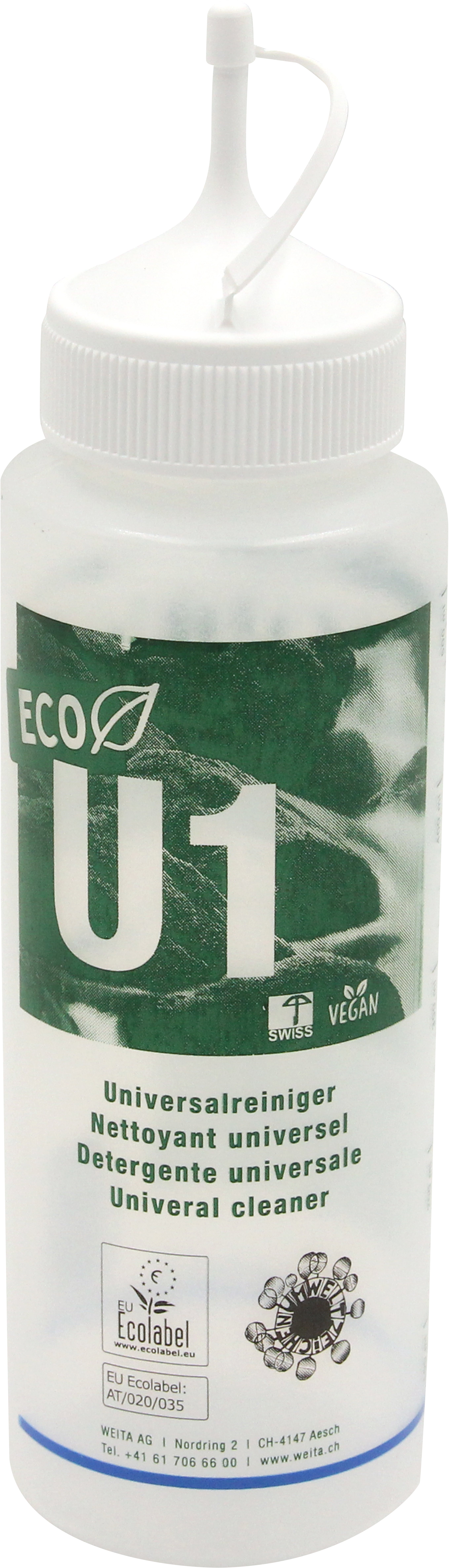 WEITACLEAN Nettoyant universel 500ml 75496.14399 U1 ECO, bouteille vide
