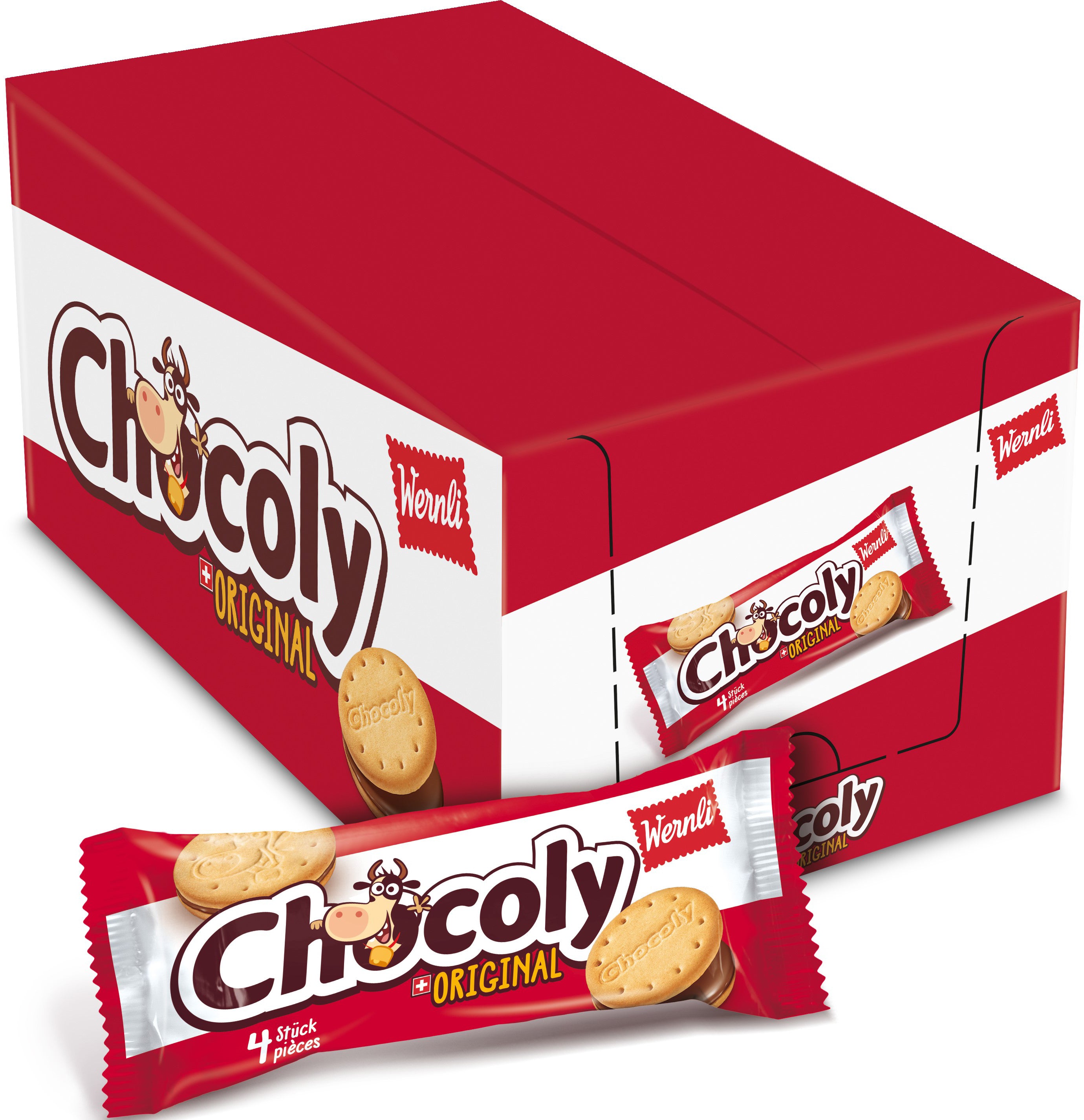 WERNLI Chocoly 8115000 62g, 18 pcs.