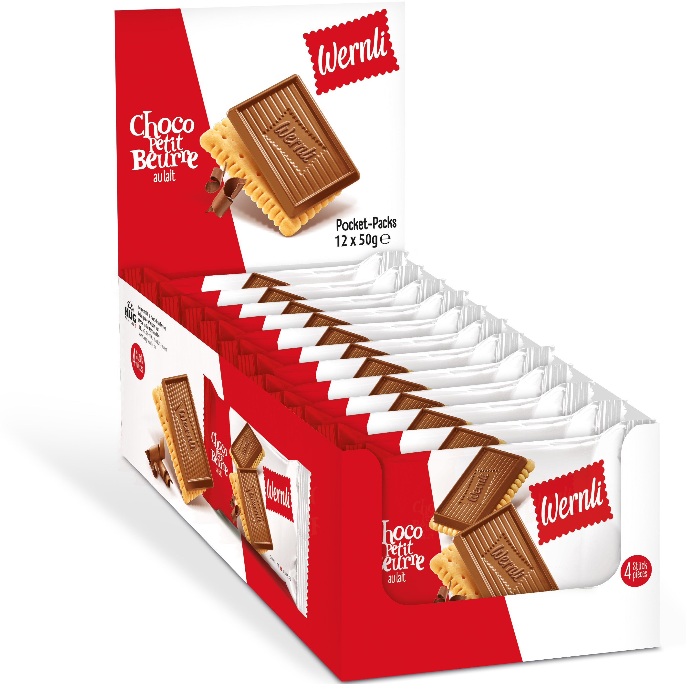 WERNLI Choco Petit Beurre 8606000 48g, 12 pcs.