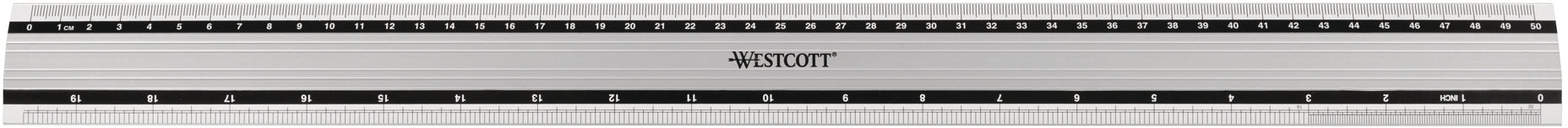 WESTCOTT  Règle Alu                 50cm
