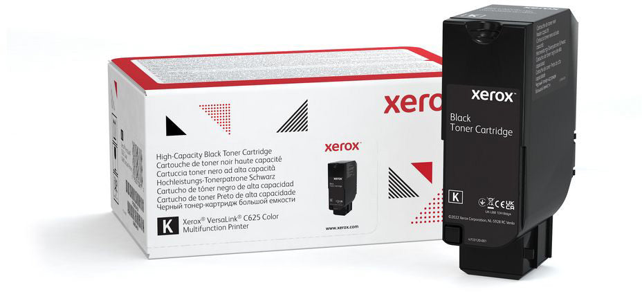 XEROX Cartouche toner HC noir 006R04636 ersaLink C625 25'000 p.