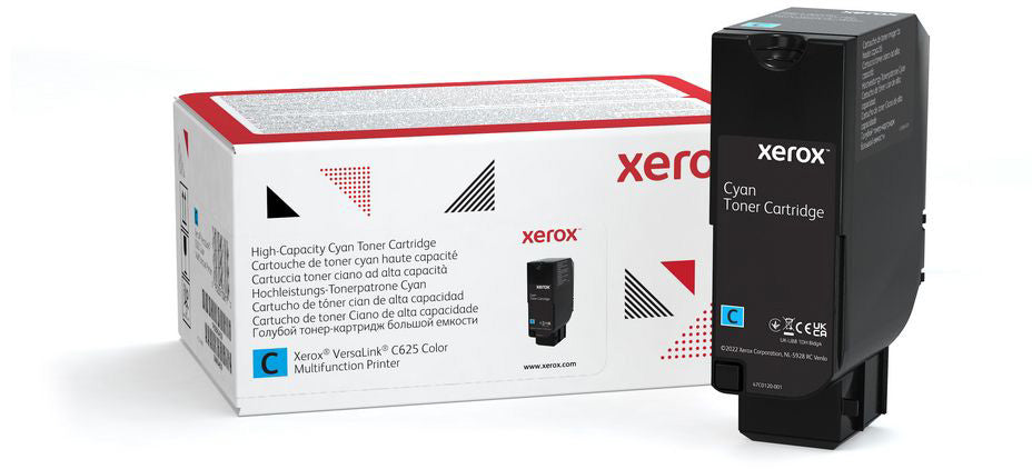 XEROX Cartouche toner HC cyan 006R04637 VersaLink C625 16'000 p.