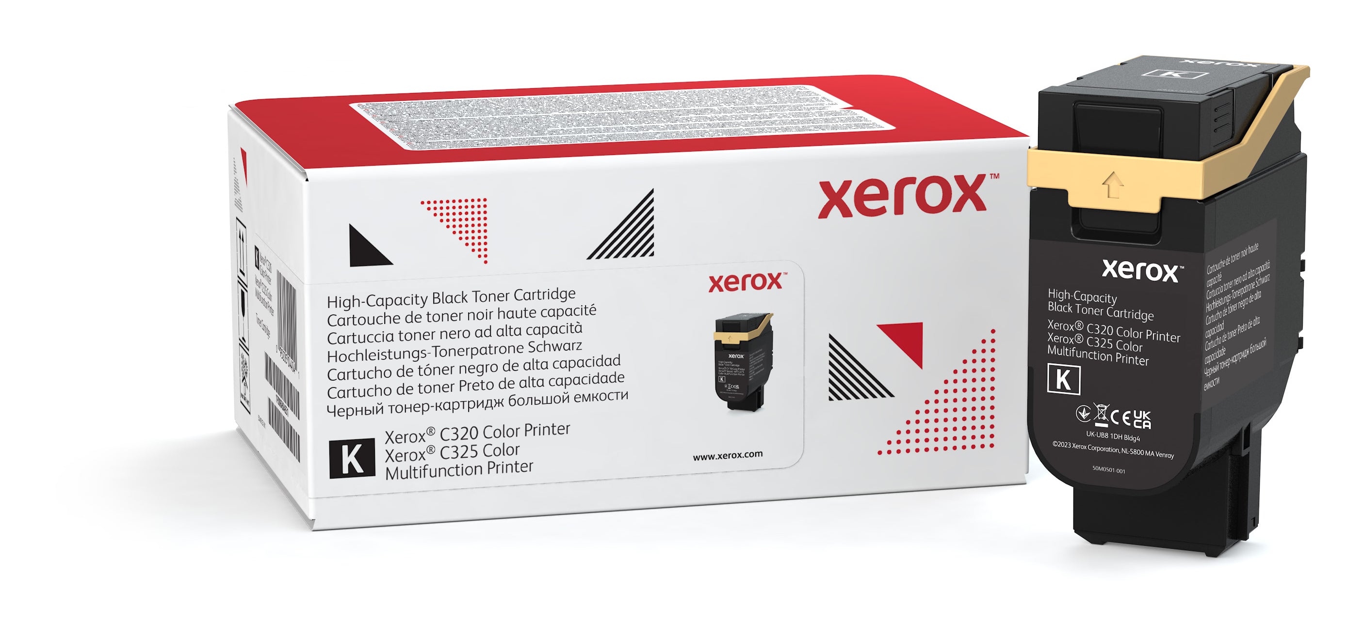 XEROX Cartouche toner HY noir 006R04831 C320/C325 8000 p.