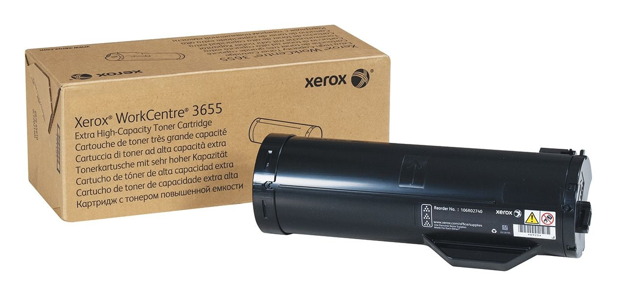 XEROX Cartouche toner noir 106R02740 WorkCentre 3655 25'900 pages