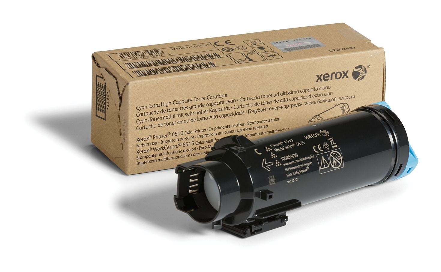 XEROX Cartouche toner cyan 106R03690 WorkCentre 6515 4500 pages