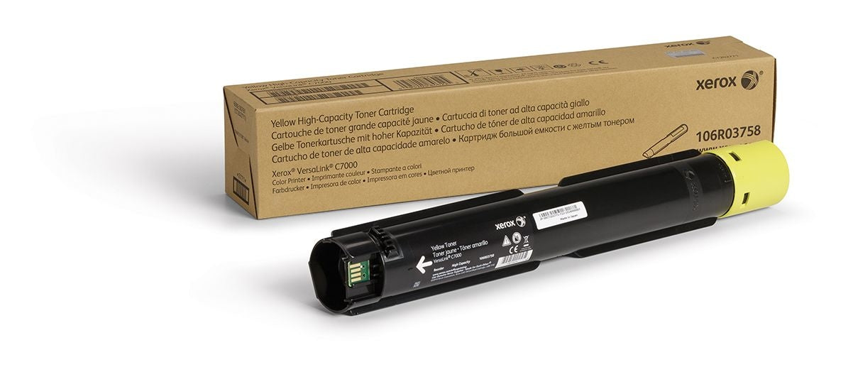 XEROX Cartouche toner HC yellow 106R03758 VersaLink C7000 10'100 p.