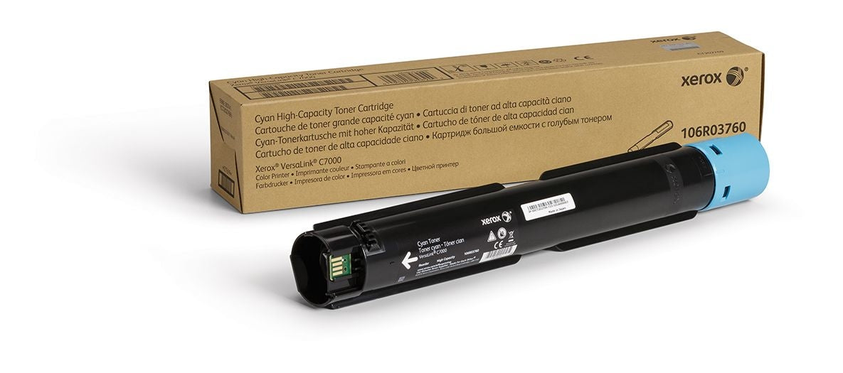 XEROX Cartouche toner HC cyan 106R03760 VersaLink C7000 10'100 p.